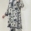 Winter-ready khaddar 3-piece suit with soft fabric and digital print shirt  
