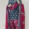 Trendy ladies winter outfit with digital printed khaddar shirt and dupatta  