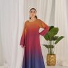 Nishat NT-981 Silk 3 Piece Suit with Tie & Die Digital Printed Dupatta in Shamooz Silk