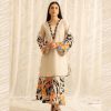 Nishat NT-978 Silk 3 Piece Suit with Tie & Die Digital Printed Dupatta in Shamooz Silk