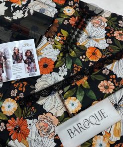 The Baroque BR-628 Winter Khaddar Embroidered Suit is a fashion essential this season. With luxury digital prints, premium embroidery, and durable khaddar fabric, it offers a balance of style, warmth, and elegance. Perfect for those who value quality and timeless fashion, this outfit will keep you stylish throughout the winter season.
