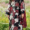Baroque BR-626 Winter Khaddar 3 Piece Suit with Digital Print and Embroidered Patches