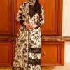 Bareeze BR-633 Winter Linen Digital Printed 3 Piece Suit with Embroidered Neck, Sleeves, and Border