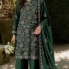 Bareeze BR-635 Dhanak Winter Suit with Heavy Embroidered Shawl, Front, Back, and Sleeves