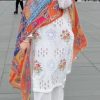 Nimra Mehra NM-638 premium embroidered Dhanak 3 piece winter suit with digital wool shawl