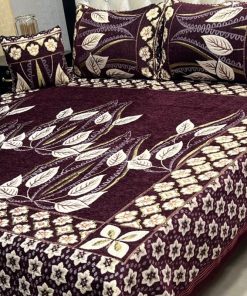 Jacquard Velvet King Size Bed Sheet Design 46 in rich velvet texture for luxury winter bedding
