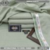 Grace Men Winter Unstitched Suit in Pastel Mint color made from premium P.A Wool