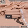 Grace Men Winter Unstitched Suit in Salmon Color – Premium P.A Wool Fabric