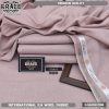 Grace Men Winter Unstitched Suit in Pink color made from premium P.A Wool