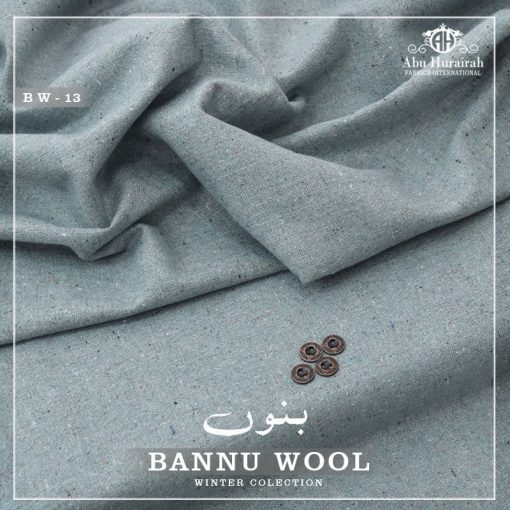 Bannu Wool BW-13 Men Unstitched Winter Suit from Abu Hurairah Fabrics