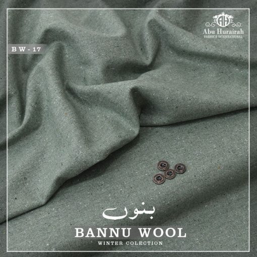 Bannu Wool BW-17 Men Unstitched Winter Suit from Abu Hurairah Fabrics