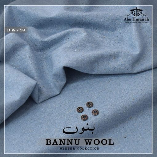 Bannu Wool BW-18 Men Unstitched Winter Suit from Abu Hurairah Fabrics