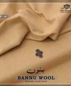 Bannu Wool BW-15 Men Unstitched Winter Suit by Abu Hurairah Fabrics