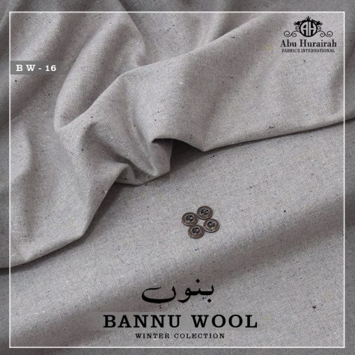 Bannu Wool BW-16 Men Unstitched Winter Suit from Abu Hurairah Fabrics