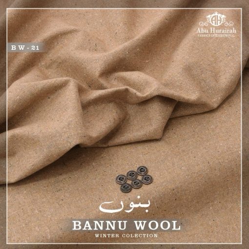 Bannu Wool BW-21 Men Unstitched Suit for Winter Season