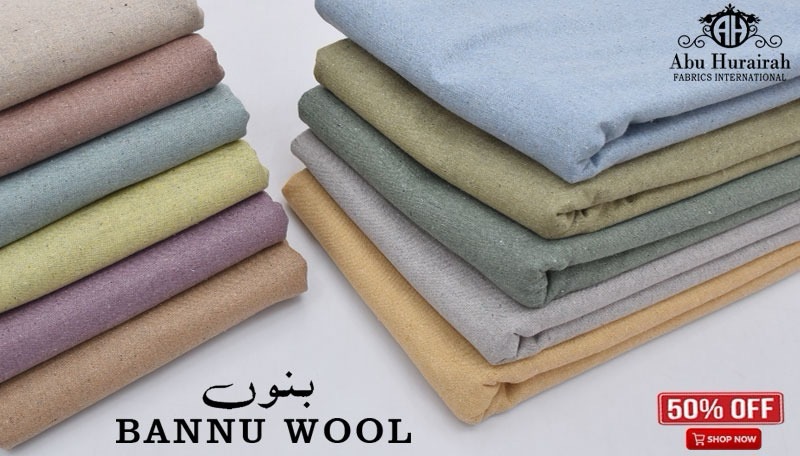 Bannu Wool Men Unstitched Suits Winter Collection by Abu Hurairah Fabrics