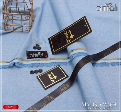 Almirah AL-09 men wool unstitched winter fabric for men in Pakistan