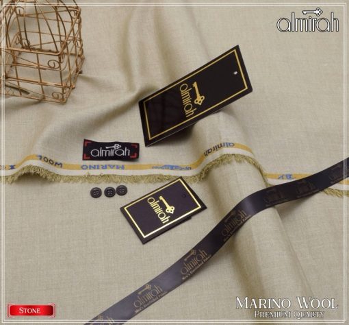 Almirah AL-07 men wool unstitched winter fabric in Pakistan