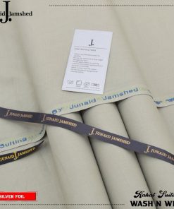 J.Boski unstitched men’s suit fabric 4-meter cutting with wide width