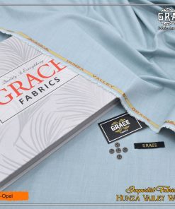 Grace Men Wool Unstitched Winter Suit in Opal Color – Hunza Valley Soft Finish Wool Fabric