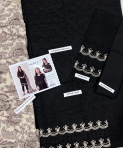 MARIAB MB-643 | 3 PIECE UNSTITCHED DHANAK WINTER SUIT Luxury & Warmth Combined – Maria.B Premium Dhanak Winter Collection Step into the world of timeless elegance with the Maria.B MB-643 3 Piece Unstitched Dhanak Winter Suit, crafted for women who love sophistication, style, and comfort. This exquisite winter suit is made from premium Dhanak fabric, ensuring warmth and softness throughout the chilly season. The detailed heavy embroidery on the shirt and sleeves, along with a digital wool shawl, makes this outfit a complete statement of luxury and grace. Maria.B’s winter collection has always set high standards in Pakistani fashion. The MB-643 design continues that legacy, blending traditional embroidery with modern digital art to give you an outfit that’s both trendy and timeless.