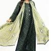 Baroque BR-96 Khaddar 3 Piece Winter Suit with digital print shirt, dupatta, and plain trouser