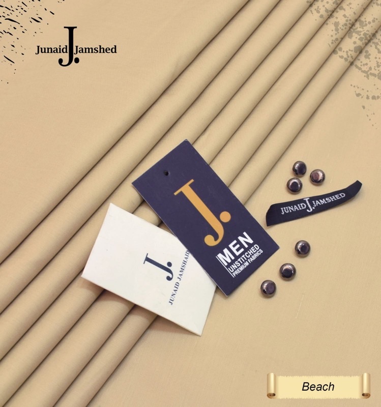 J. Men Unstitched Beach Color Suit for All Seasons – Premium Fabric in 4 Meter Cutting