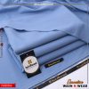 Gul Ahmad GW-19 Cadet Blue Wash & Wear Fabric for Men – Premium Unstitched Suit