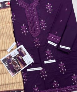 The ASIM JOFA AJ-646 Premium 3 Piece Dhanak Winter Collection is perfect for men seeking luxury, style, and comfort. With its heavy embroidery, dyed back, and digital wool shawl, it elevates winter fashion and ensures a sophisticated, timeless appearance. Upgrade your winter wardrobe with AJ-646 and experience unmatched elegance and warmth.