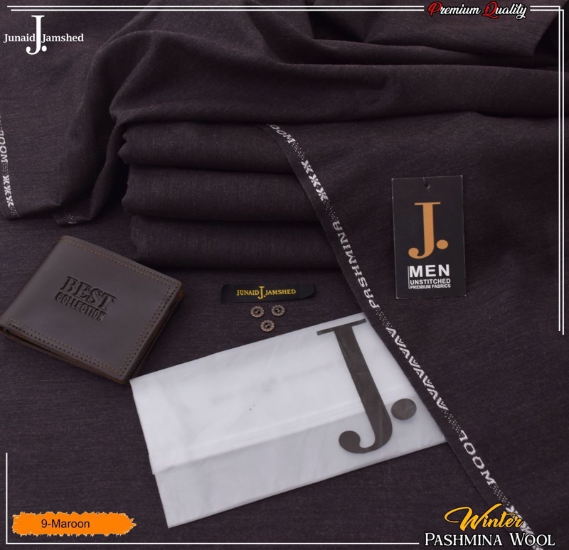 J. Wool Men’s Unstitched Suit | Winter Collection SKU-102 | Premium Wool Fabric – Comfort You Can Trust
