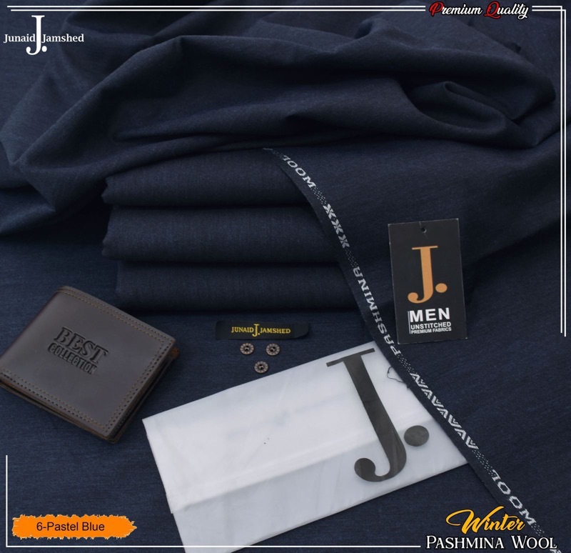 J. Wool Men’s Unstitched Suit SKU-104 Winter Collection Premium Wool Fabric