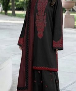 Khaadi KH‑652 3PC Dhanak Winter Embroidered Suit for Women