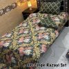 Affordable Single Bed 3 Pcs Razai Set featuring cozy 500 GSM quilt, soft cotton bedsheet, and printed pillow cover for daily use.
