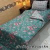 Soft and warm Single Size Vicky Razai Set featuring lightweight 500 GSM quilt, breathable bedsheet, and pillow cover for daily use.