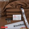 Gul Ahmad GW-14 Coco Brown Wash and Wear Fabric for Men – Premium Unstitched Suit