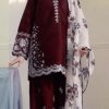 Zara Shahjahan ZS-656 Premium Dhanak Embroidered Winter Suit with Digital Wool Shawl
