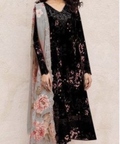Iznik IZ-99 digitally printed khaddar 3 piece winter suit for women