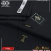 Grace Winter Black Wash & Wear Men’s Unstitched Suit – Premium 4 Meter Fabric
