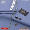 GRACE WINTER WASH & WEAR MEN'S UNSTITCHED SUIT – INDIGO COLOR