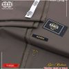 Grace winter wash and wear men unstitched suit mouse color 4 meter