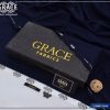 Grace Summer Wash & Wear Men’s Unstitched Suit Navy Blue 4 Meter Fabric