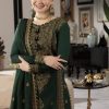 Asim Jofa AJ-615 Chiffon 3 Piece Heavy Embroidered Spengle Work Suit
