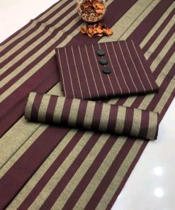 Crafted with original Multani Khaddi Susi, this suit reflects traditional craftsmanship blended with modern winter fashion. From the heavy check style shirt to the graceful dupatta and plain trouser, every piece is thoughtfully designed to give a balanced, classy, and long-lasting look.