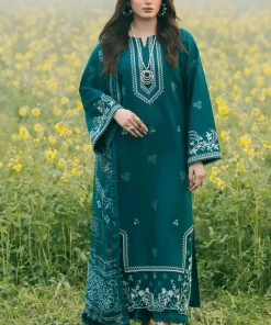 IZEL IA-38 Luxury Lawn Embroidered 3 Piece Suit