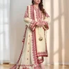 Aneelas IA-49 Luxury Lawn Heavy Embroidered 3 Piece Suit