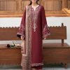 IZEL IA-21 luxury airjet lawn embroidered 3 piece suit with digital print voile dobby dupatta