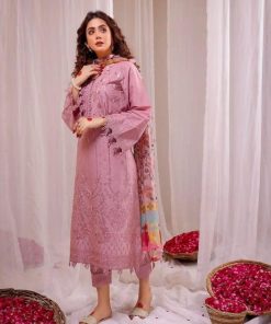Bareeze IA-30 Luxury Lawn Heavy Embroidered 3 Piece Suit