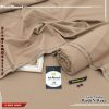 Gul Ahmed summer men unstitched rose wooden color wash and wear fabric