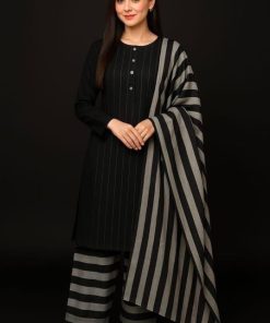 New Winter Multani Khaddi Susi 3 Piece Suit KH-660 Heavy Check Style