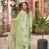 Aneelas 1A-01 luxury lawn heavy embroidered 3 piece suit Eid collection 2026